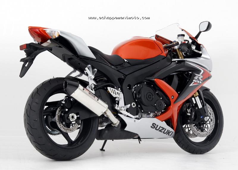 echappement moto SUZUKI GSX-R 600 2008 yoshimura Tri-cone echappement moto SUZUKI GSX-R 600 2008 yoshimura Tri-cone